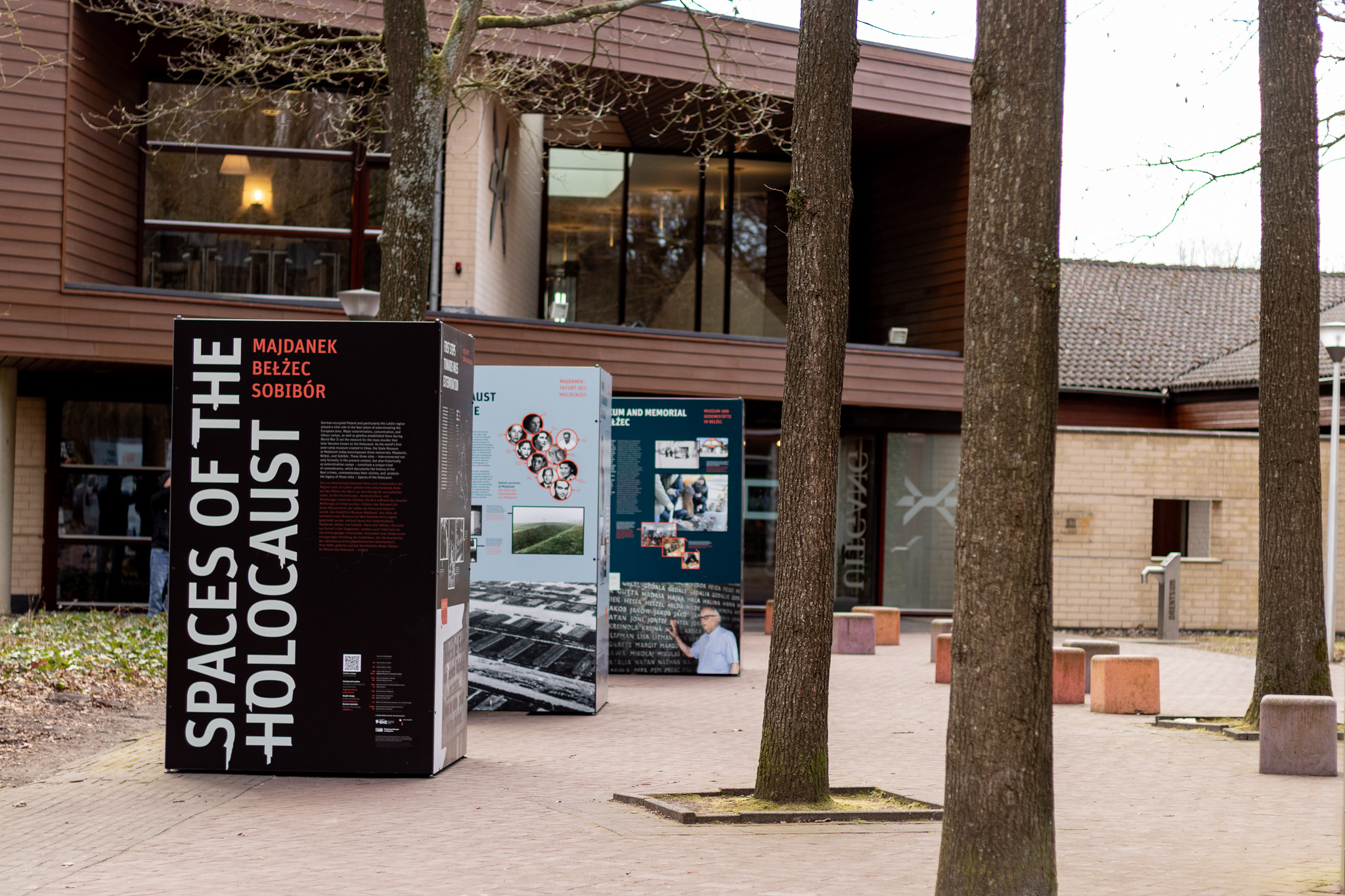 Nieuwe expo 'Spaces of the Holocaust' geopend in Kamp Westerbork